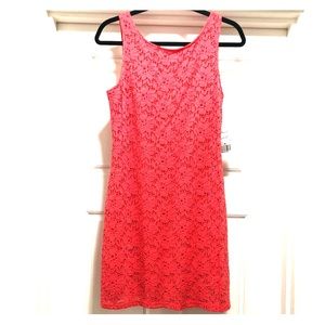 Lacey Coral Dress